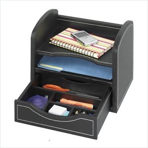 Leather Desk Oorganizer Manufacturer Supplier Wholesale Exporter Importer Buyer Trader Retailer in New Delhi Delhi India